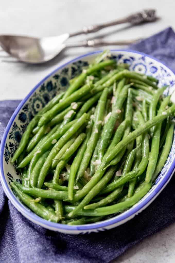 Haricot Verts with Dijon Vinaigrette - House of Nash Eats