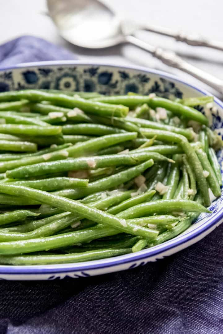 Haricot Verts with Dijon Vinaigrette - House of Nash Eats