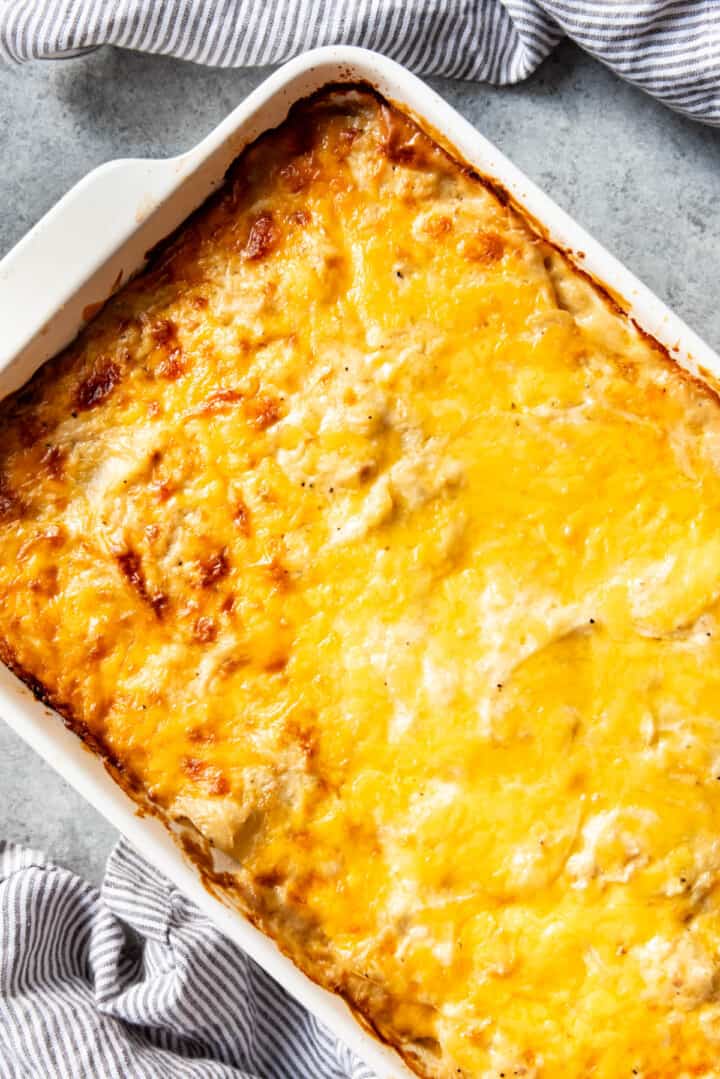 Scalloped Potatoes (Au Gratin Potatoes) - House of Nash Eats