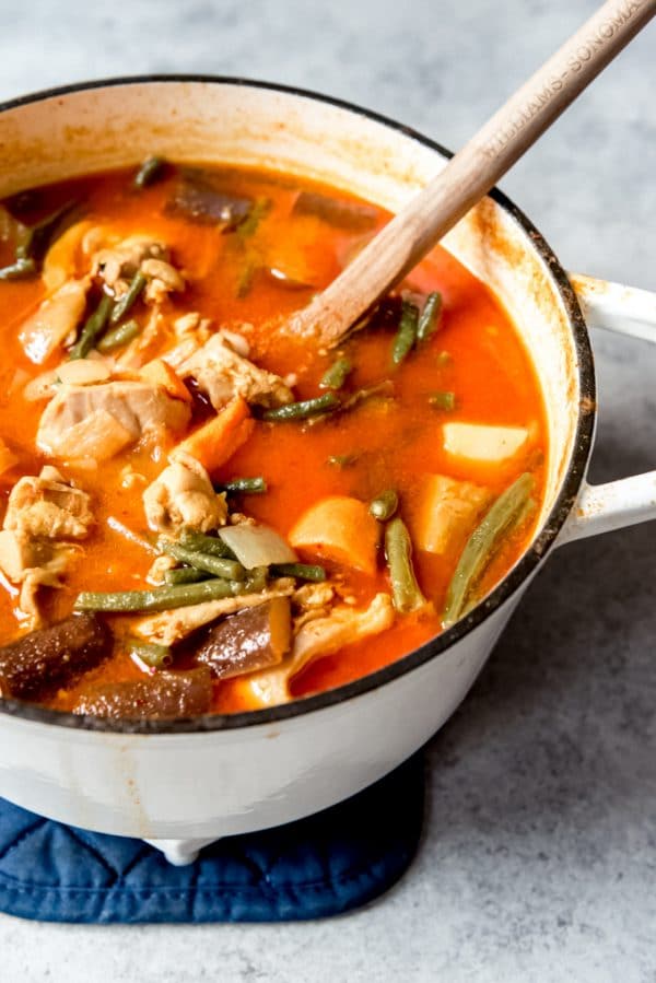 Cambodian Chicken Red Curry House of Nash Eats