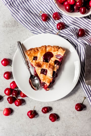 Homemade Cherry Pie From Scratch - House of Nash Eats