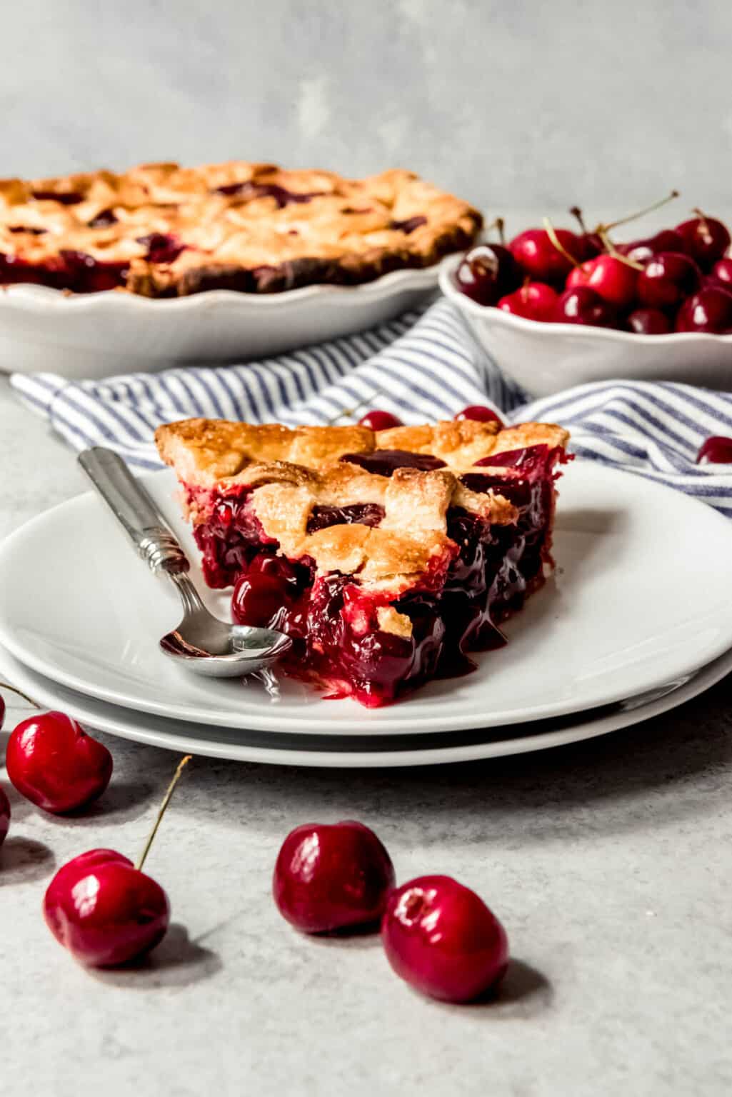 Homemade Cherry Pie From Scratch - House of Nash Eats
