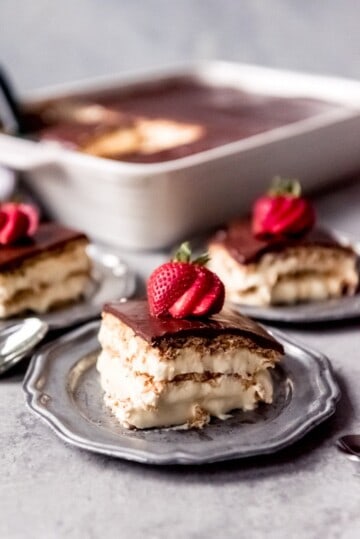 No-Bake Chocolate Eclair Cake - House of Nash Eats