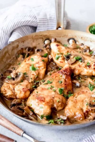 Easy Creamy Chicken Marsala - House of Nash Eats