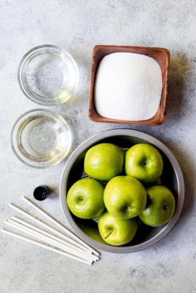 Homemade Poison Candied Apples - House Of Nash Eats