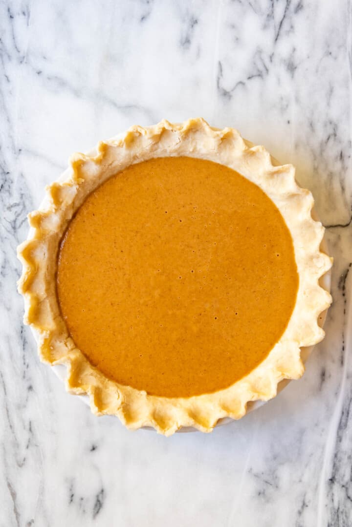 Easy Homemade Pumpkin Pie Recipe - House of Nash Eats