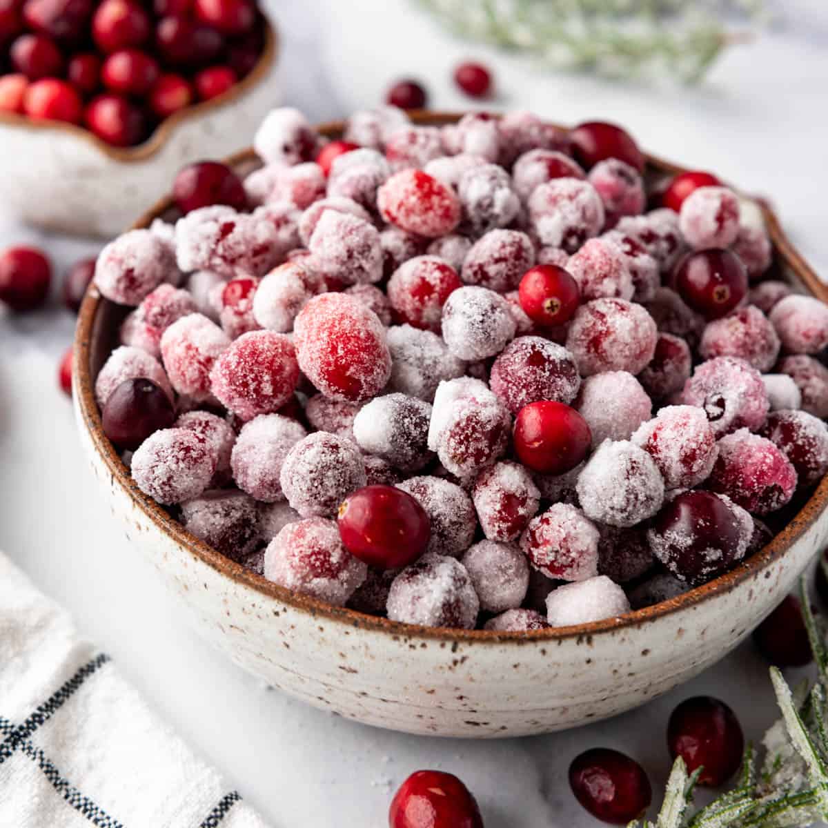 Sugared Cranberries