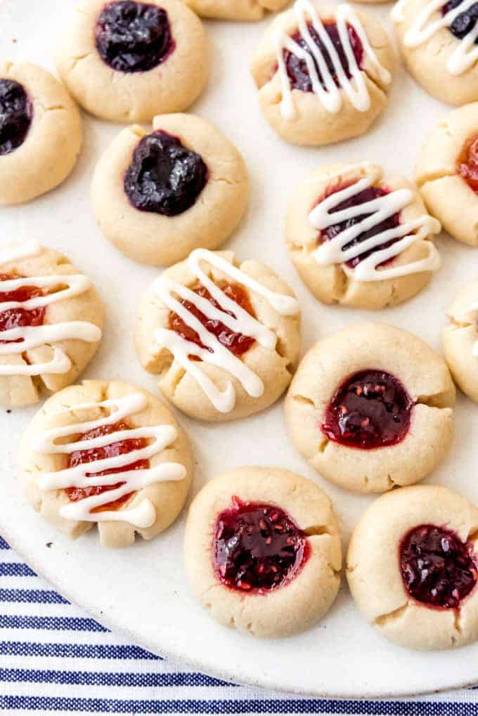 Jam Thumbprint Cookies
