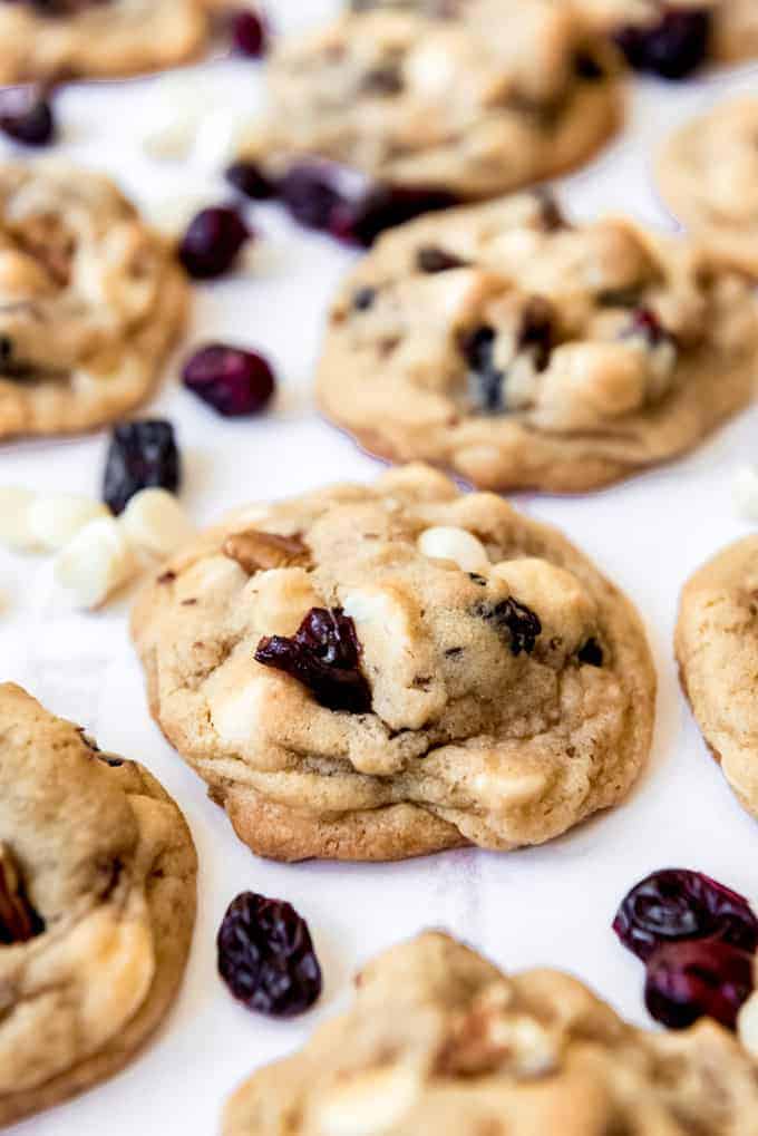 White Chocolate Cranberry Cookies