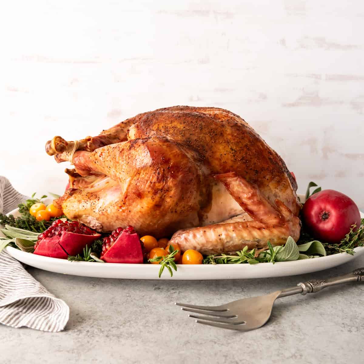 Bacon Roasted Thanksgiving Turkey