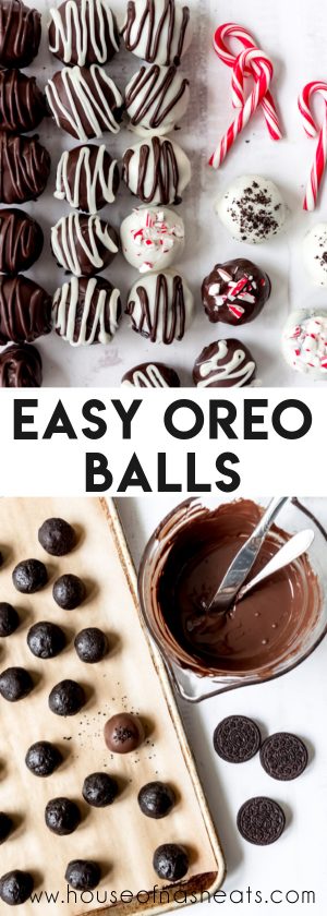 Easy Chocolate Oreo Balls (aka Oreo Truffles) - House of Nash Eats