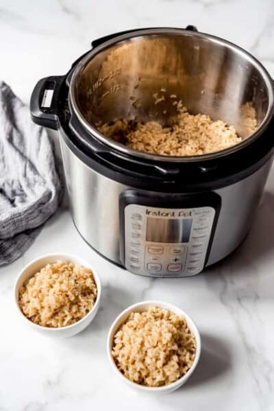 How to Make Instant Pot Brown Rice - House of Nash Eats