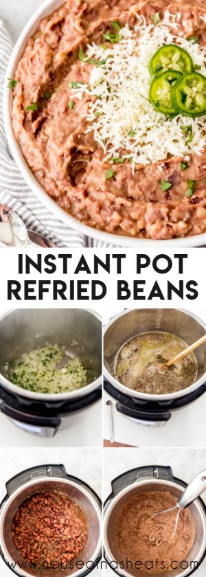 Easy Instant Pot Refried Beans - House of Nash Eats