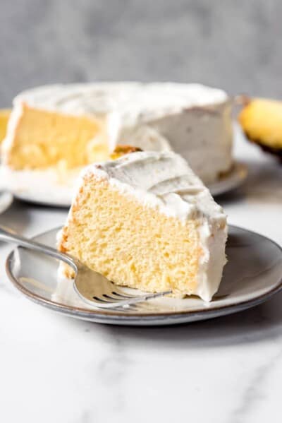 Light and Fluffy Pineapple Sponge Cake - House of Nash Eats