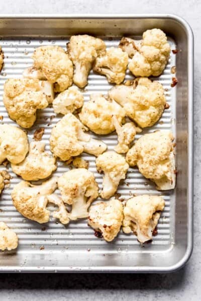 Oven Roasted Cauliflower (with Lots of Variations!) - House of Nash Eats