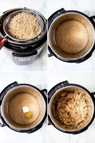 How To Make Instant Pot Brown Rice - House Of Nash Eats