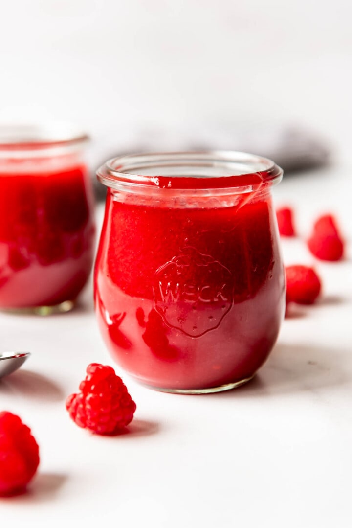 Easy Raspberry Coulis Recipe - House of Nash Eats