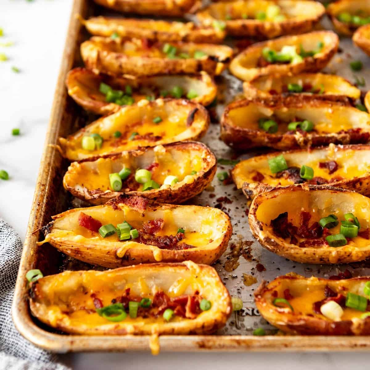 Crispy Loaded Potato Skins-image