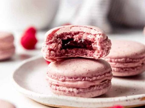 Raspberry Macarons House Of Nash Eats