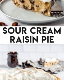 Sour Cream Raisin Pie - House of Nash Eats