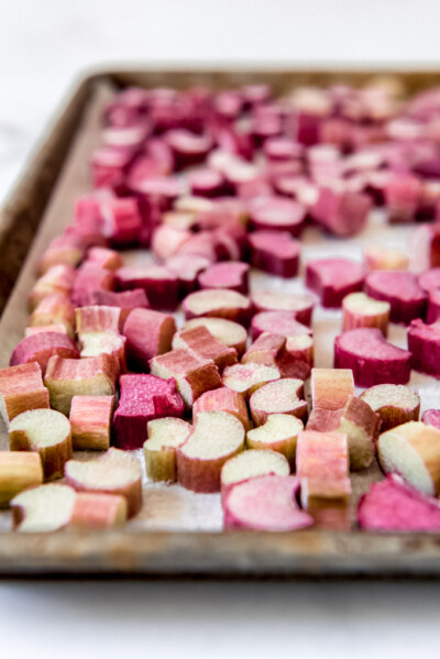 How to Freeze Rhubarb - House of Nash Eats