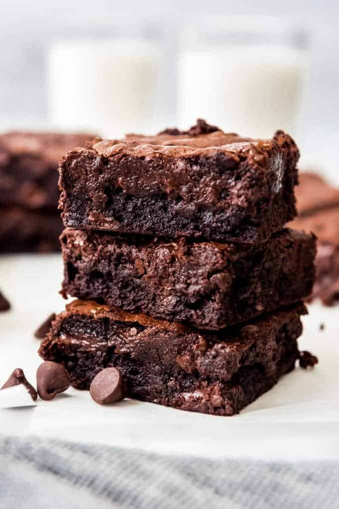 Super Fudgy Homemade Brownies from Scratch - House of Nash Eats