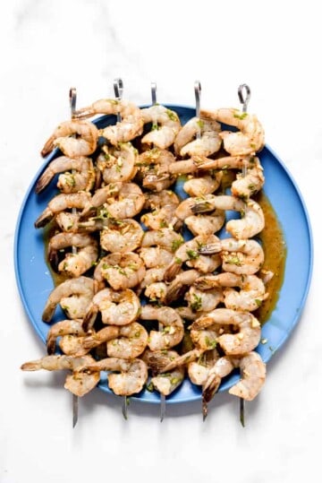 Grilled Shrimp Skewers Recipe - House Of Nash Eats