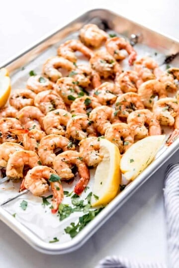 Grilled Shrimp Skewers Recipe - House Of Nash Eats