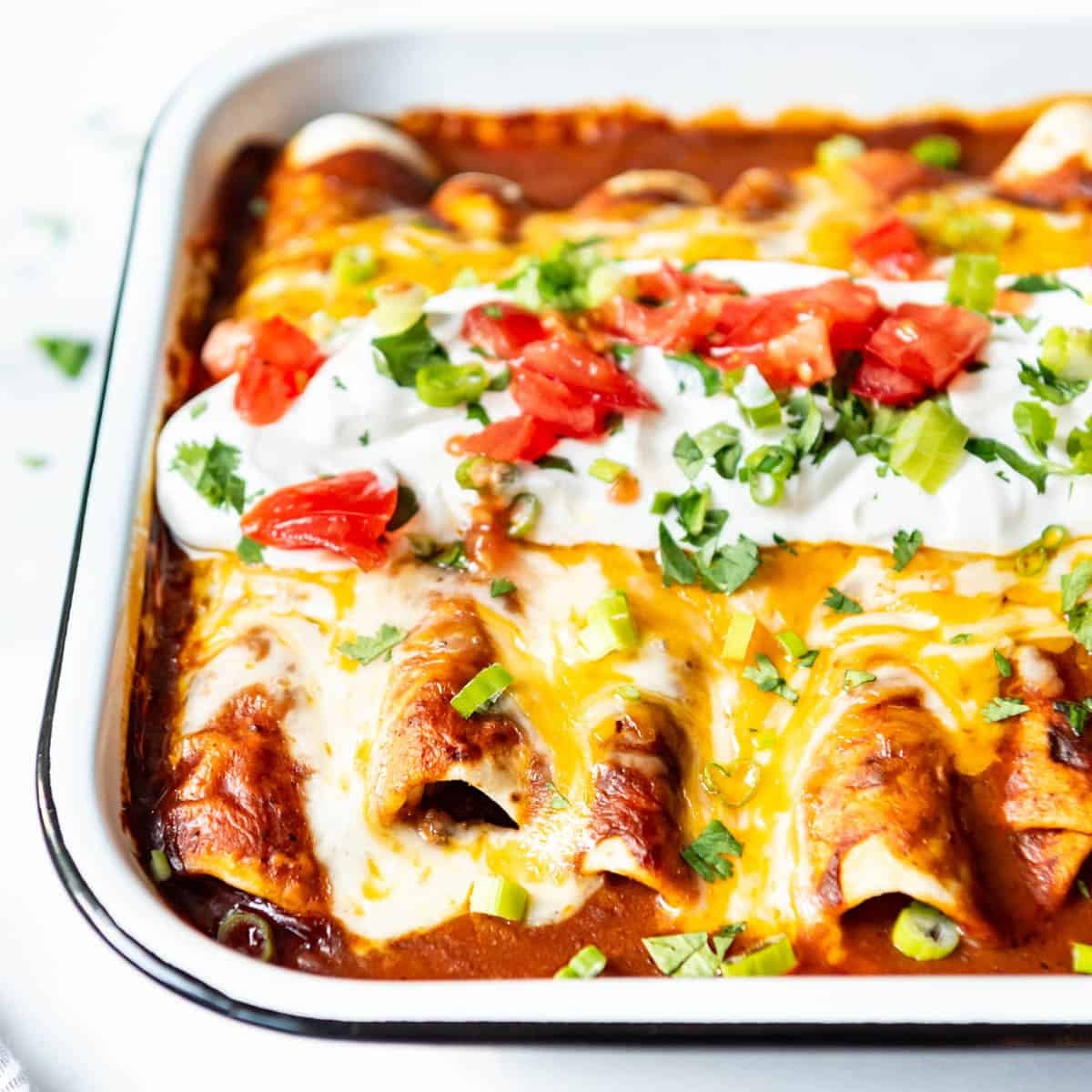 Ground Beef Enchiladas