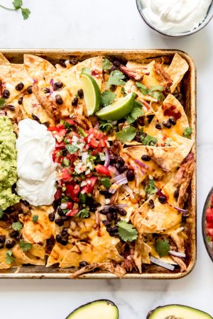 BBQ Pulled Pork Nachos - House of Nash Eats