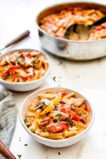 Cajun Pasta with Sausage and Peppers - House of Nash Eats