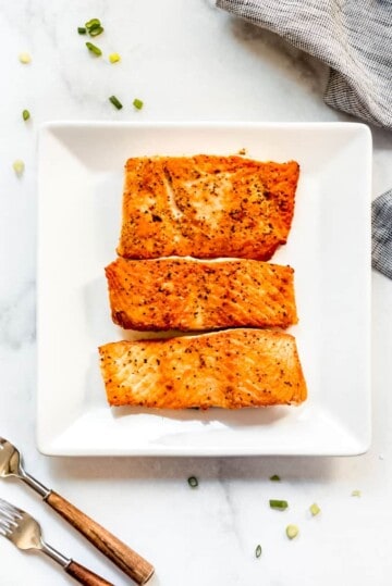 15 Minute Pan Seared Salmon - ready in 15 minutes! - House of Nash Eats