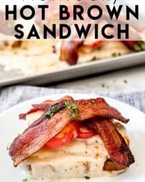 Kentucky Hot Brown Sandwich - House Of Nash Eats