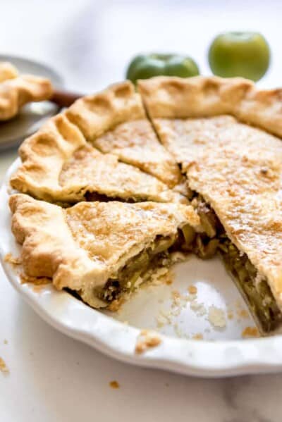 Mock Apple Green Tomato Pie - House of Nash Eats