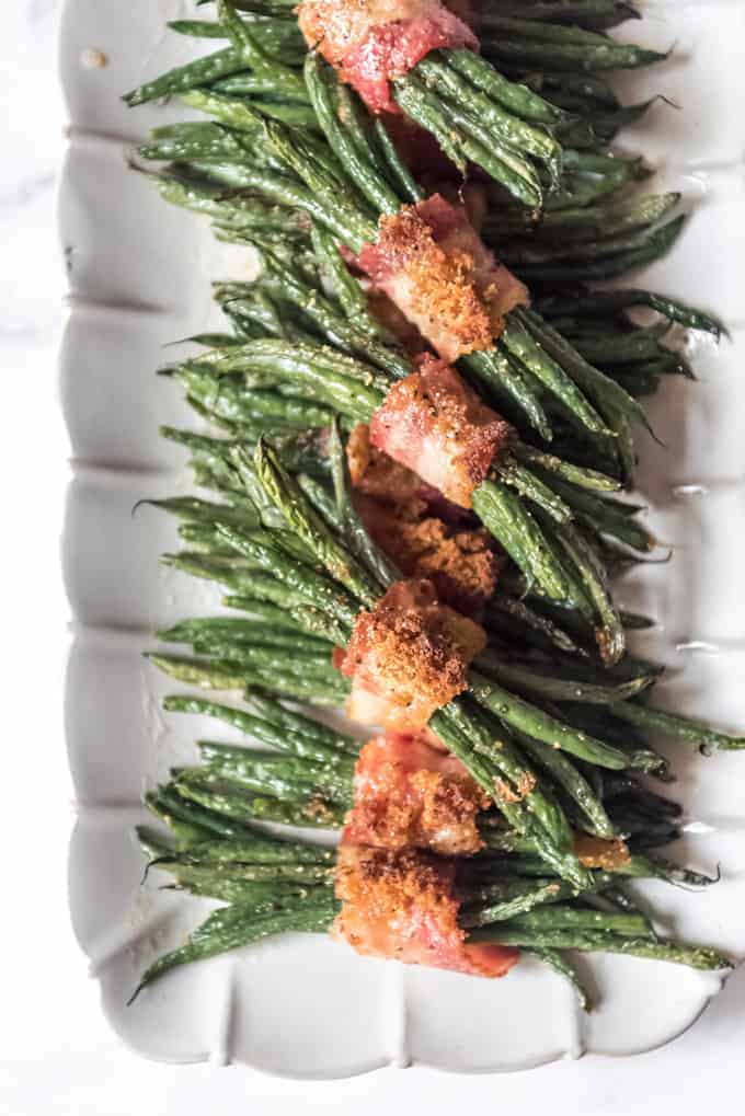 Bacon-Wrapped Green Bean Bundles