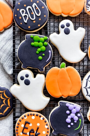 Halloween Sugar Cookies - House of Nash Eats