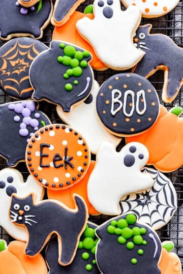 Halloween Sugar Cookies - House of Nash Eats