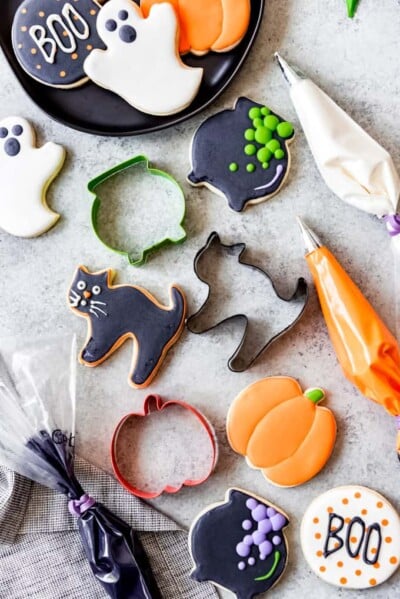 Halloween Sugar Cookies - House of Nash Eats