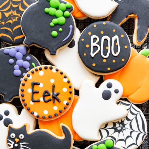 Halloween Sugar Cookies - House of Nash Eats