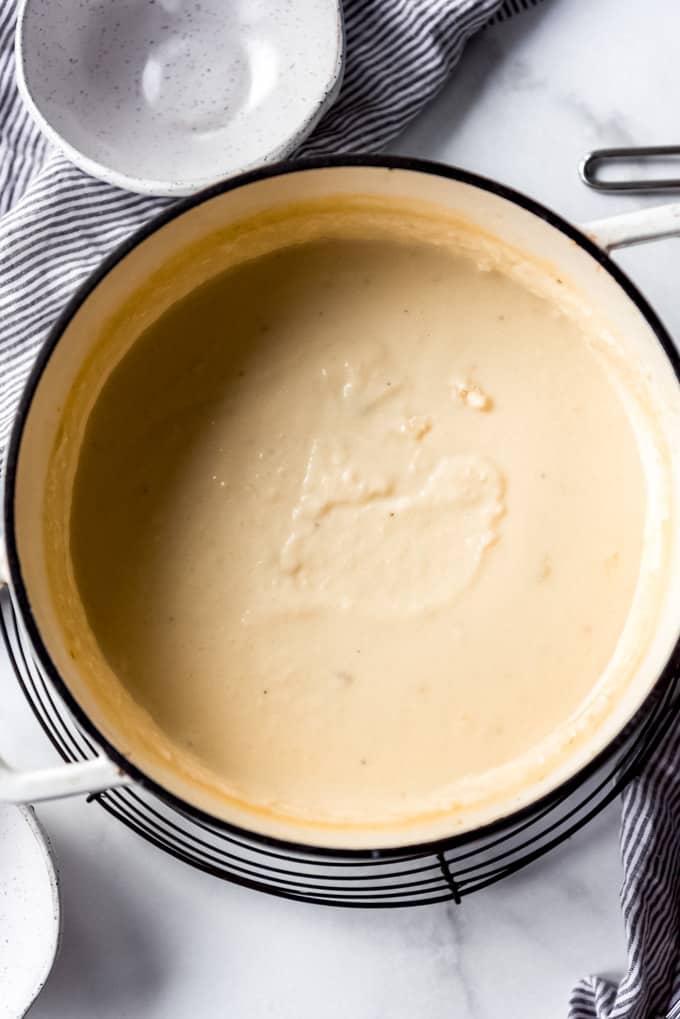 blended wisconsin cauliflower soup
