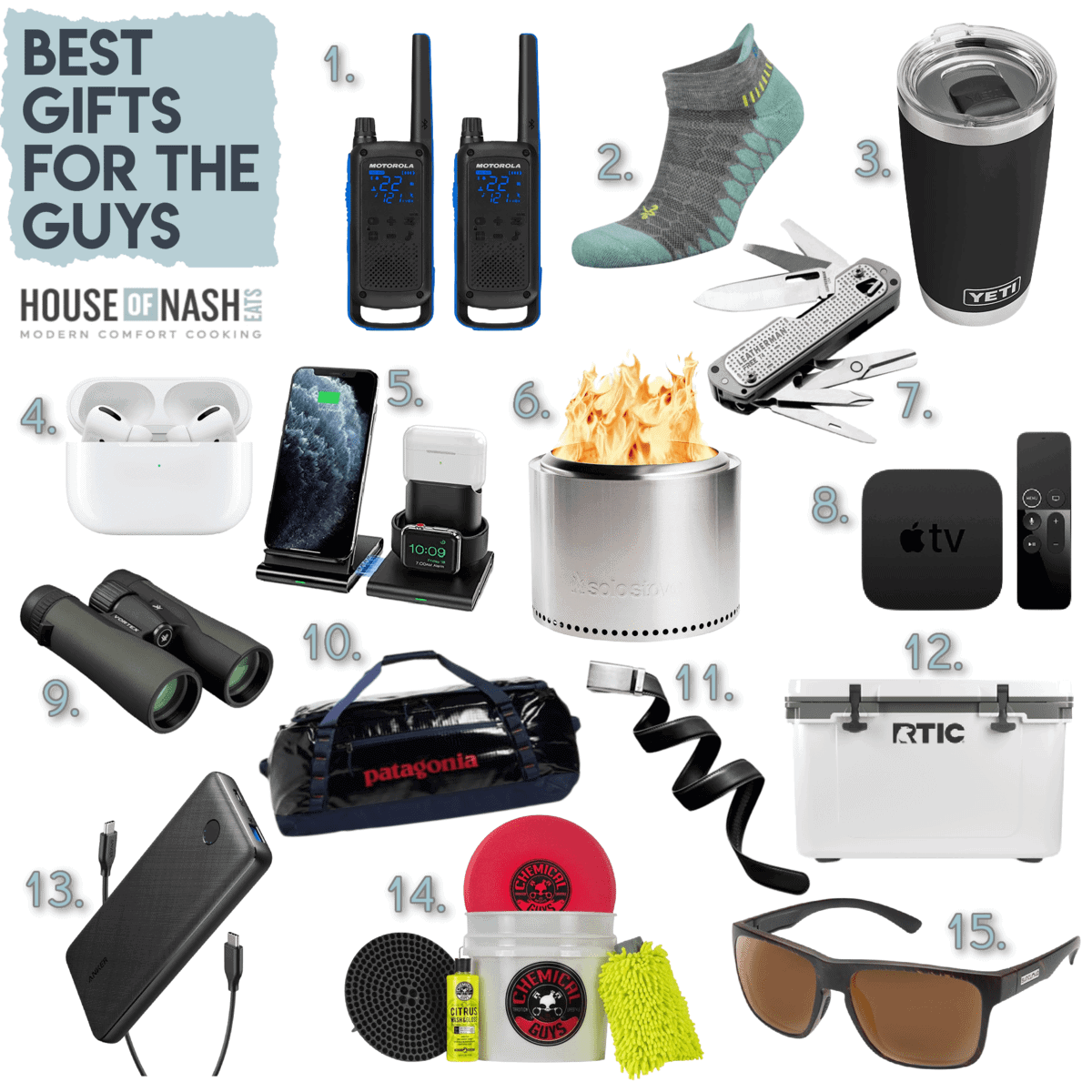 House of Nash Eats Men's Gift Guide Christmas Gift Ideas for Him