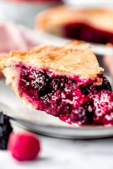 Homemade Razzleberry Pie - House of Nash Eats