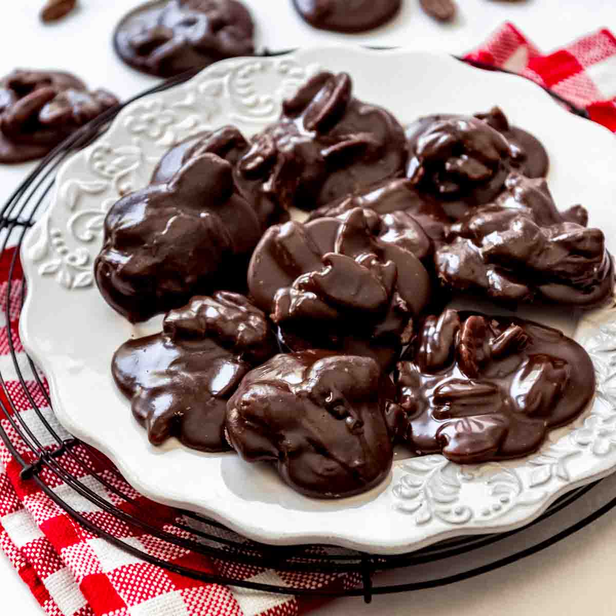 Chocolate Pecan Pralines