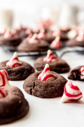 Chocolate Peppermint Blossoms - House Of Nash Eats