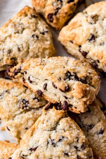 The Best Chocolate Chip Scones Recipe - House of Nash Eats