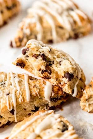 The Best Chocolate Chip Scones Recipe - House of Nash Eats