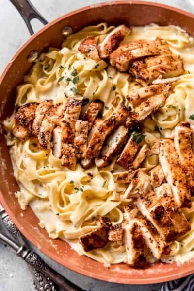 Chicken Fettuccine Alfredo - House of Nash Eats