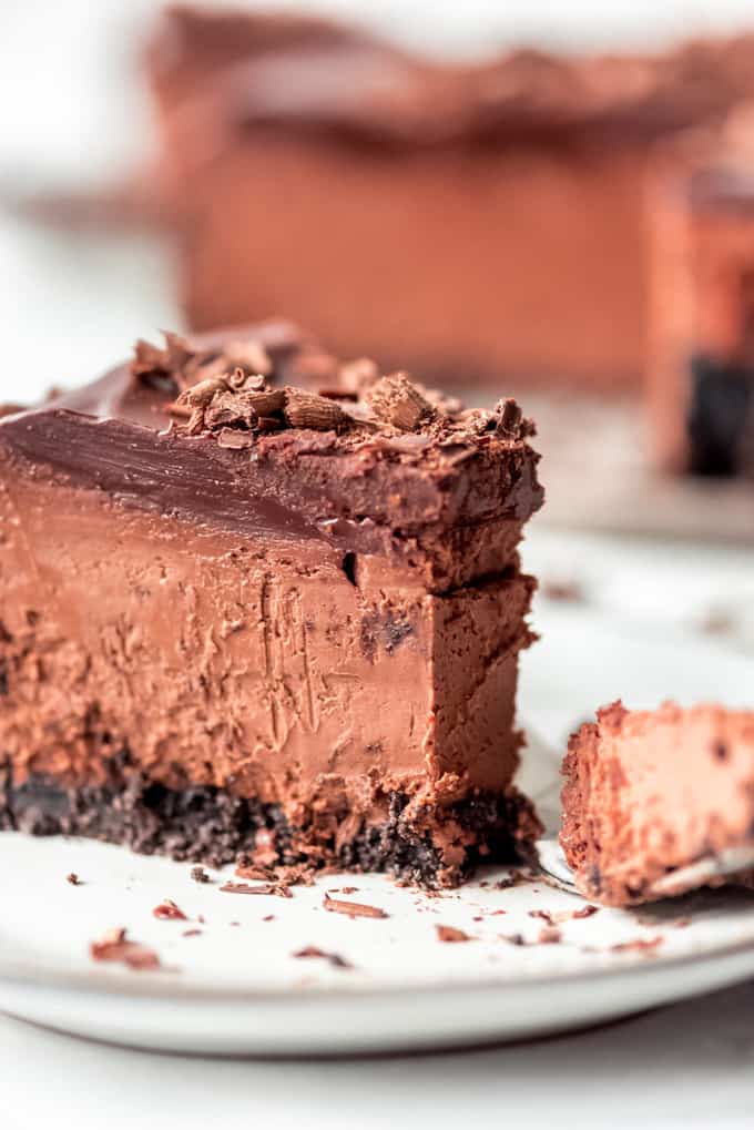 Triple Chocolate Cheesecake - House of Nash Eats