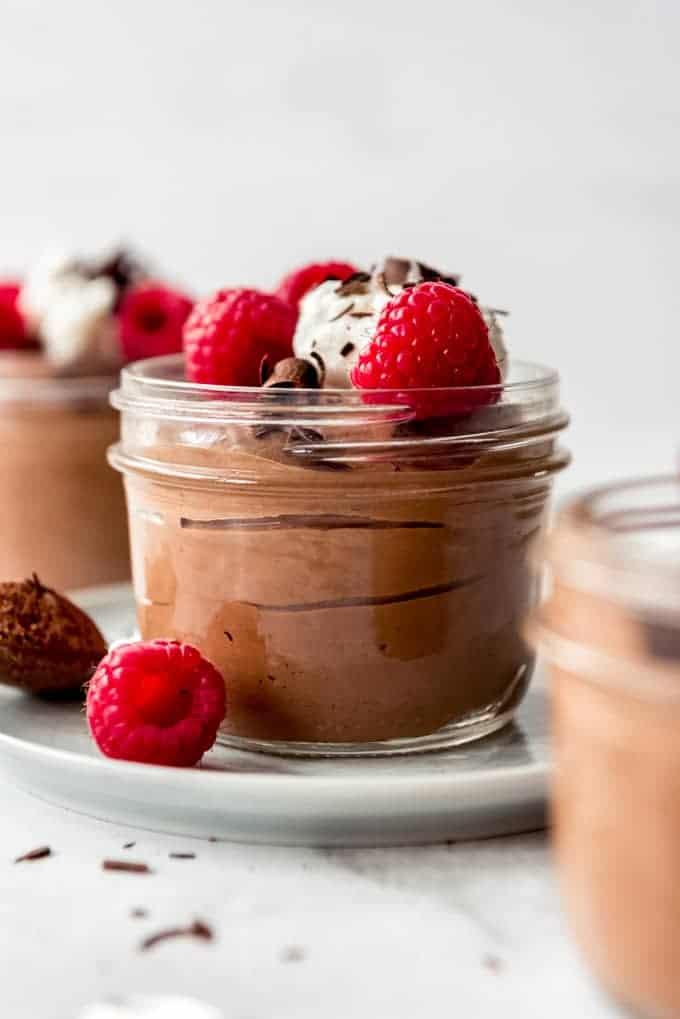 Light &amp; Airy Easy Chocolate Mousse - House of Nash Eats