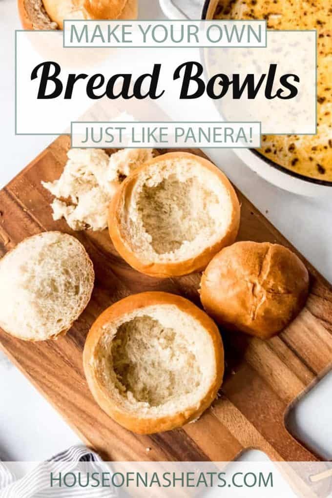 Homemade Bread Bowls - House of Nash Eats